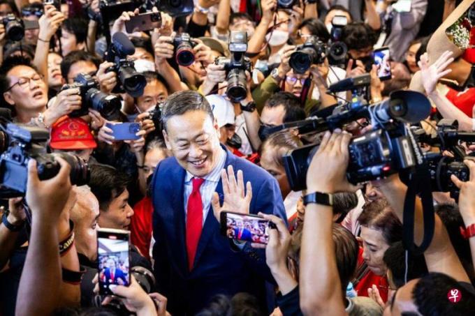 为泰党社德他高票当选泰国新首相