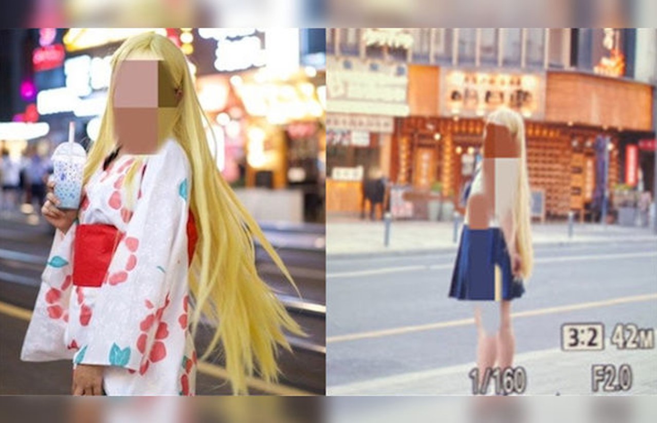 一名中国女子去年8月身穿日本浴衣,到江苏省苏州淮海街拍照,希望能还原日本知名动漫《夏日重现》的场景。但当时警方认定女子的举动已构成“煽动民族仇恨”,以涉嫌寻衅滋事带回派出所。(互联网)