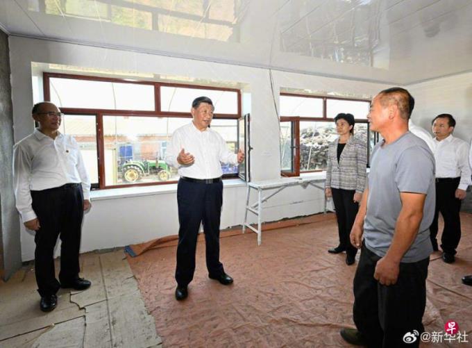习近平访黑龙江 视察洪灾后重建进展