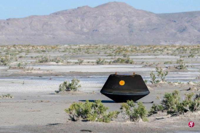 NASA首次将小行星样本带回地球
