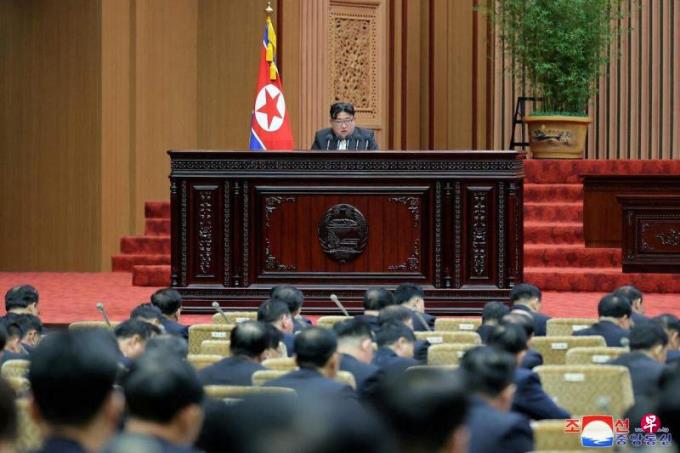 金正恩称应修改宪法 将韩国界定为外国和头号敌国