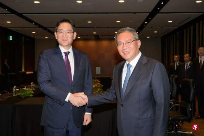 李强与三星会长李在镕会面 强调中国市场始终向外企敞开