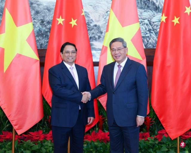 李强会见范明政:盼中越扩大贸易投资规模