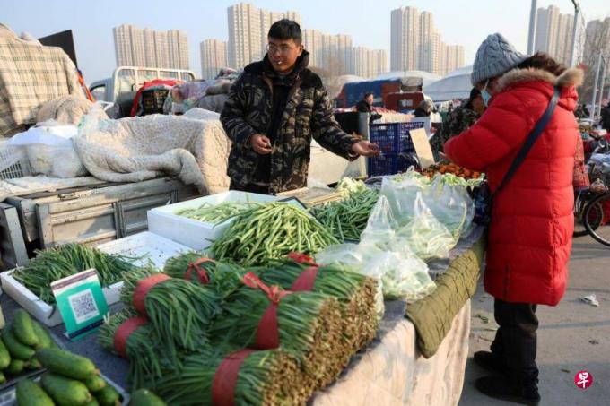 中国去年12月CPI同比降0.3% PPI降2.7%