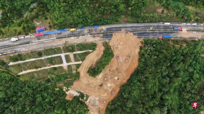 广东高速塌陷事故已致48人遇难