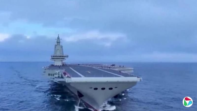 中国官媒:福建舰加紧海试 入列后航母作战模式将更灵活