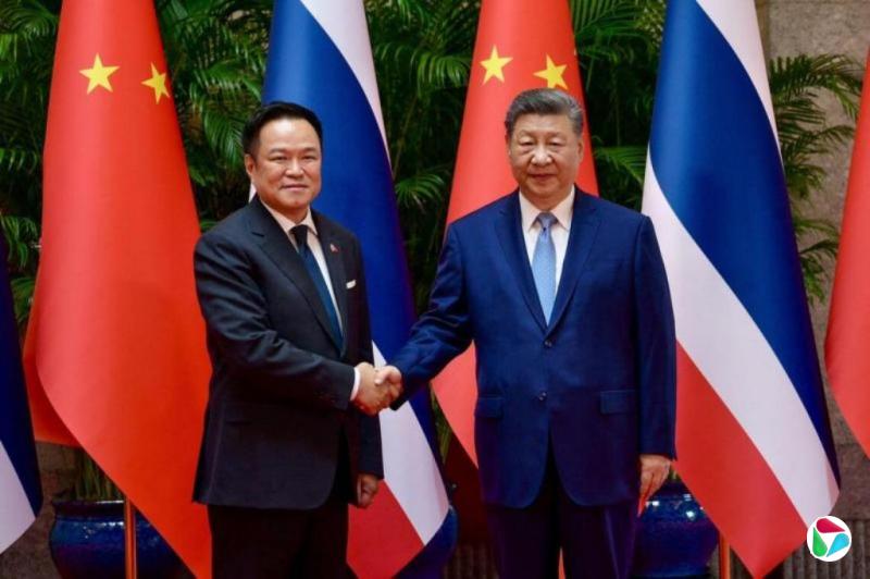阿努廷首访华努力招商 中国愿斡旋泰柬冲突